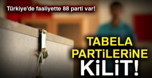 Tabela partilerine kilit