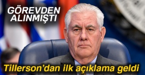 ABD Dışişleri Bakanı Tillerson'dan açıklama geldi