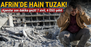 Afrin'de patlama!