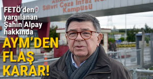 Anayasa Mahkemesi Şahin Alpay için ikinci kez ihlal kararı verdi