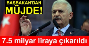 Başbakan Yıldırım'dan müjde!