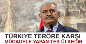 Başbakan Yıldırım: 'Bilumum terör örgütleri korkun Türkiye’den...'