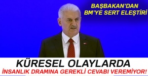 Başbakan’dan BM’ye eleştiri