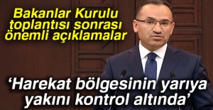 Bekir Bozdağ'dan önemli açıklamalar