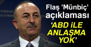 Çavuşoğlu'dan flaş 'Münbiç' açıklaması