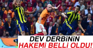 Dev derbinin 'hakemi' belli oldu