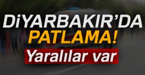 Diyarbakır’da korkutan patlama…