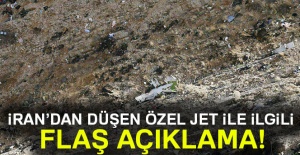 İran'dan düşen özel jetin karakutusuna ilişkin açıklama