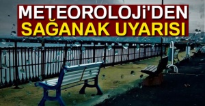 Meteoroloji'den sağanak yağış uyarıs