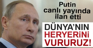 Putin'den büyük tehdit