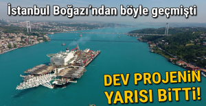Türk Akımı'nın deniz kısmının yarısı tamamlandı