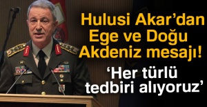 Akar: EGE ve Akdeniz'de Oldu bittiye izin yok