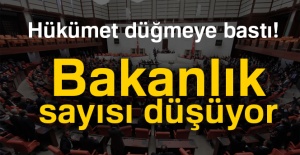 Bakanlık sayısı 14’e düşüyor
