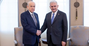 Başbakan Yıldırım, Bahçeli’yi ziyaret etti