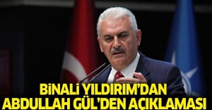 Başbakan Yıldırım'dan Abdullah Gül açıklaması