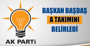 Başkan Başdaş A takımını belirledi!