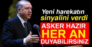 Cumhurbaşkanı Erdoğan yeni operasyonu dünyaya ilan etti