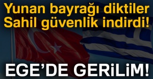 Ege'de gerginlik! Sahil Güvenlik müdahale etti