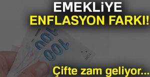 Emekliye enflasyon farkı!