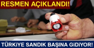 Erken seçim kararı Resmi Gazete'de yayımlandı