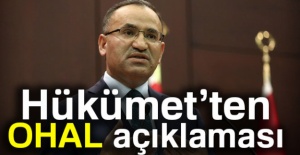 Hükümet’ten OHAL açıklaması