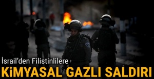 İsrail'den Filistinlilere 'kimyasal gazlı' saldırı