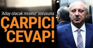 Kılıçdaroğlu ile görüşen İnce, 'aday olacak mısınız' sorusuna cevap verdi