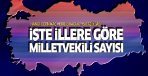 YSK açıkladı! Hangi il kaç vekil çıkaracak?