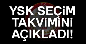 YSK seçim takvimini tamamladı!