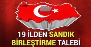 19 ilden sandık birleştirme talebi