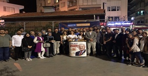 AK Gençlerden sahurda boyoz