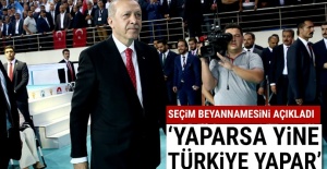 AK Parti seçim beyannamesini açıkladı