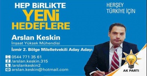 AK Partili Keskin: Bu kutlu yürüyüşü hiç kimse durduramayacak