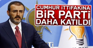 Cumhur ittifakına bir parti daha katıldı
