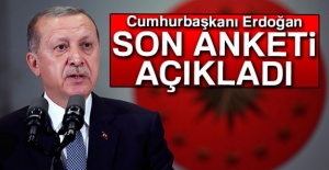 Cumhurbaşkanı Erdoğan son anketi açıkladı