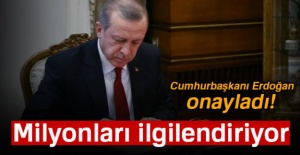 Cumhurbaşkanı Erdoğan, torba kanun ve uyum yasasını onayladı