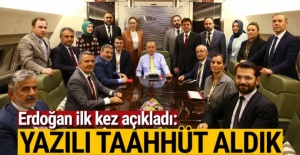 Cumhurbaşkanı Erdoğan'dan adaylarla ilgili açıklama!