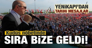 Cumhurbaşkanı Erdoğan'dan İstanbul'da tarihi mesajlar