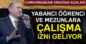 Cumhurbaşkanı Erdoğan'dan müjde