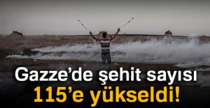 Gazze’de şehit sayısı yükseldi