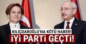 Kılıçdaroğlu'na kötü haber!