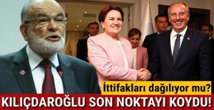 Millet İttifakı dağılıyor mu? Kılıçdaroğlu son noktayı koydu!