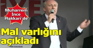 Muharrem İnce mal varlığını açıkladı!
