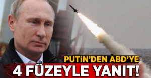 Putin'den ABD'ye 4 füzeyle yanıt!