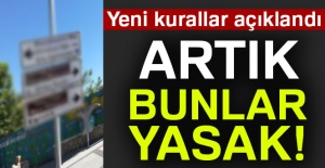 Tabelalara ve yön levhalarına yeni düzen!