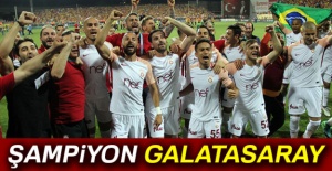 Ve şampiyon Galatasaray!