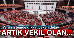 Yeni sistemde dikkat çeken detay