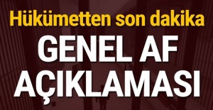 Adalet Bakanı Gül'den af açıklaması
