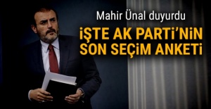 AK Parti'ye göre anketlerde son durum!