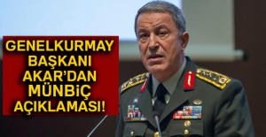 Akar'dan Münbiç açıklaması